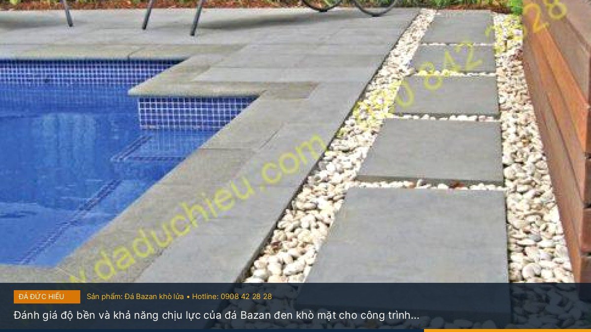 Đánh giá độ bền và khả năng chịu lực của đá Bazan đen khò mặt cho công trình công cộng - Đánh giá độ bền và khả năng chịu lực của đá Bazan đen khò mặt cho công trình công cộng