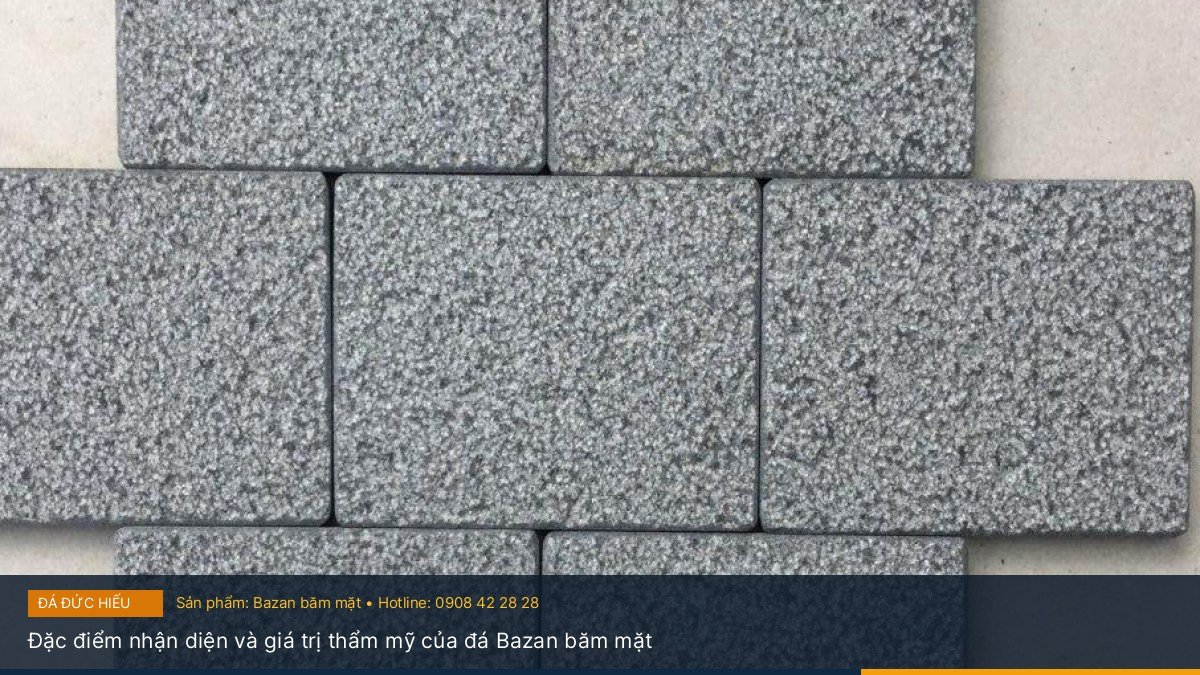 Đặc điểm nhận diện và giá trị thẩm mỹ của đá Bazan băm mặt - So sánh ưu nhược điểm giữa đá Bazan băm dài và đá Bazan băm mặt trong thiết kế cảnh quan