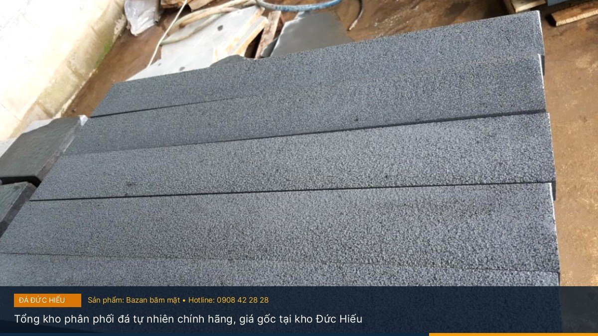 Tổng kho phân phối đá tự nhiên chính hãng, giá gốc tại kho Đức Hiếu - Ứng dụng thực tế của đá Bazan chẻ tay Cubic trong kiến trúc lối đi sân vườn biệt thự
